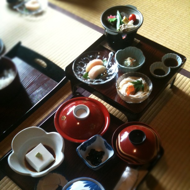 La particularité des Shukubo, c’est le repas végétarien. Et là, il était excellent !