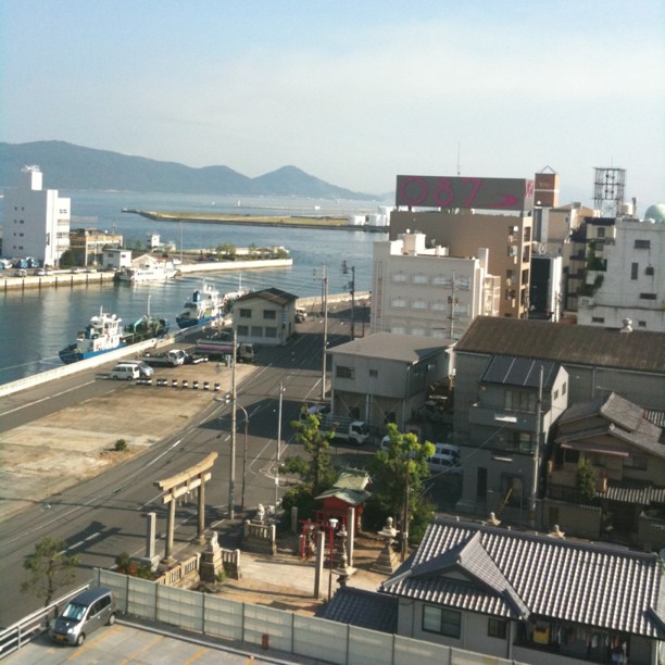 Dernier jour de vacances… Avec réveil à Takamatsu avant d’enchainer avec Naoshima !