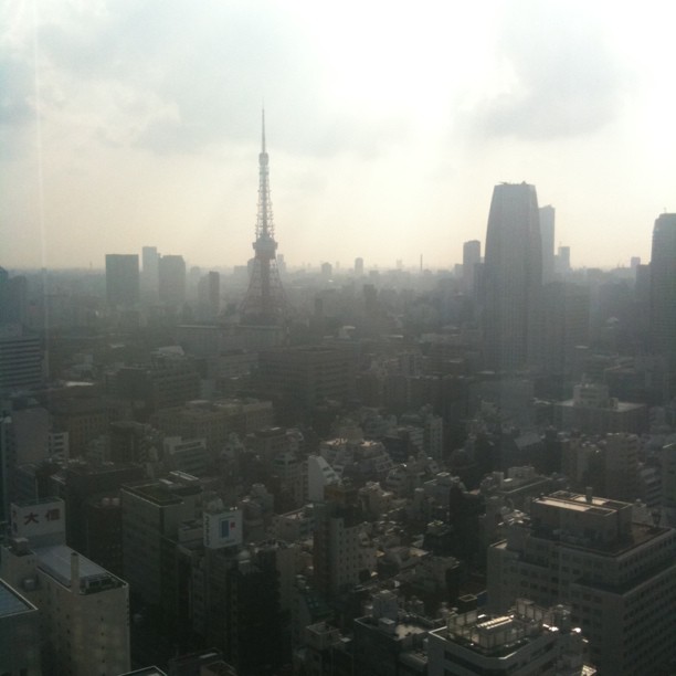 Fin de Tokyo Safari sur une vue sympa de Tokyo ;-)