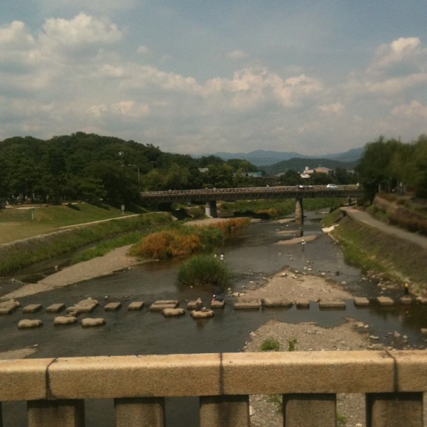 Seule photo de Kyoto… J’ai passé la journée à discuter avec @ThomasKyoto @Daniel_VLJ et Thierry !