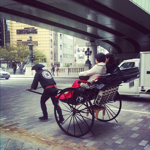 Y’a pas plus écolo comme moyen de transport sans efforts à Tokyo !