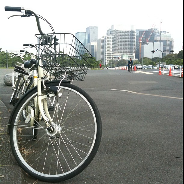 C’est parti pour une sympathique journée de Tokyo Safari à vélo !