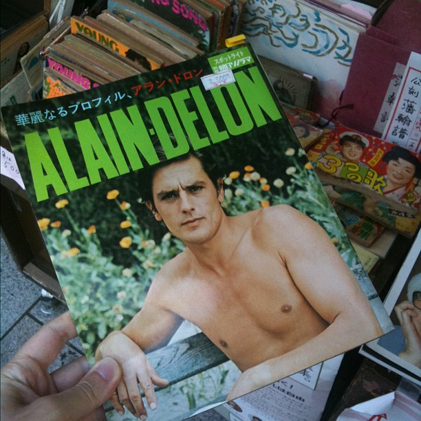 Alain Delon l’idole des japonais… des années 70…