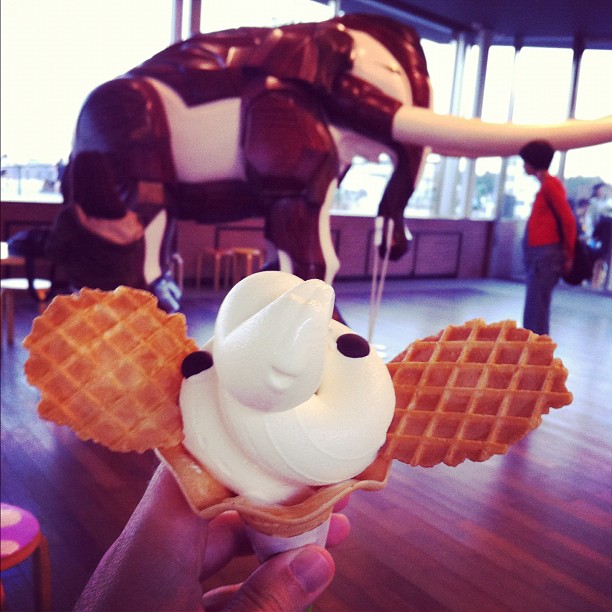 Il y a même la Zou-No-Hana Ice Cream !