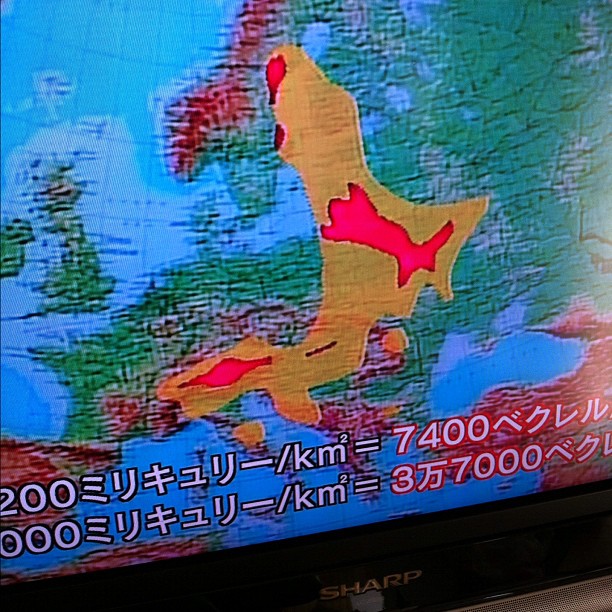 NHK rappelle que Tchernobyl est un Fukushima à l’échelle de l’Europe !