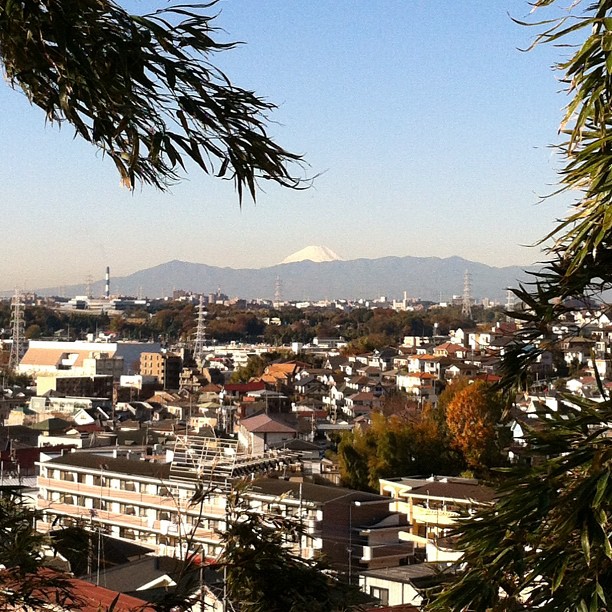 Faut que je fasse les spots photo du Fuji à Tokyo… On le voit bien en ce moment !