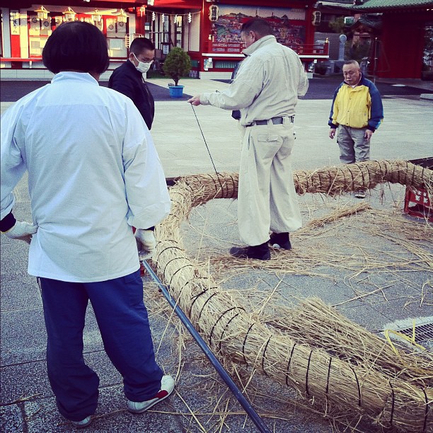 Préparation de la Stargate du nouvel an nippon ! #japon