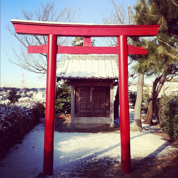 Mon super mini temple enneigé ⛄