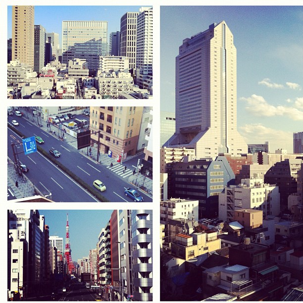 Tokyo Ultra Urbain et son ciel bleu hivernal !