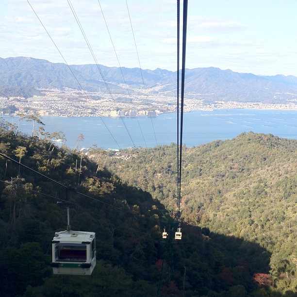 Direction le mont Misen à #miyajima