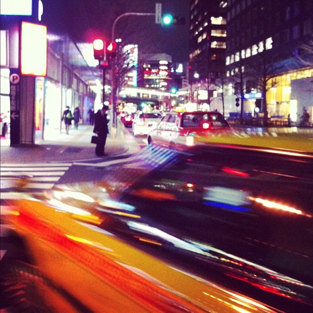 Tokyo Night taxis pour vous souhaiter bonne nuit ;-)
