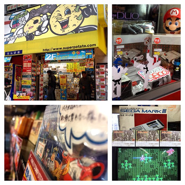 Exploration pour le boulot de l’univers geek à Osaka. Ici dans l’un des nombreux Super Potato de la ville. Article très bientôt sur le blog #osaka  #geek #superpotato #retrogaming #dendentown