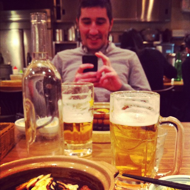 Cross-twiting-fooding avec @Daniel_VLJ à Sapporo