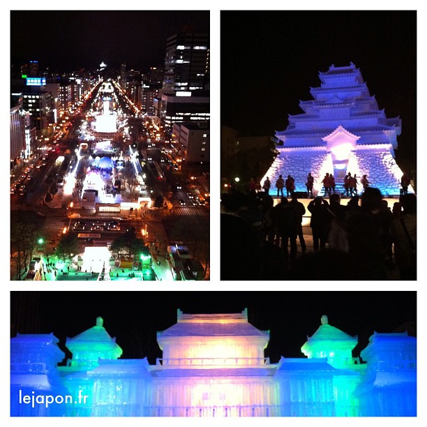 Bonne nuit du Sapporo Snow Festival !