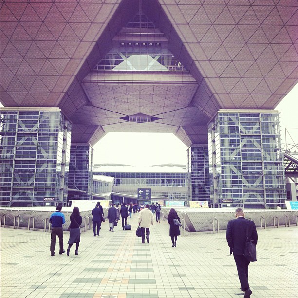 En route pour l’Anime Fair 2012 à Tokyo Big Sight