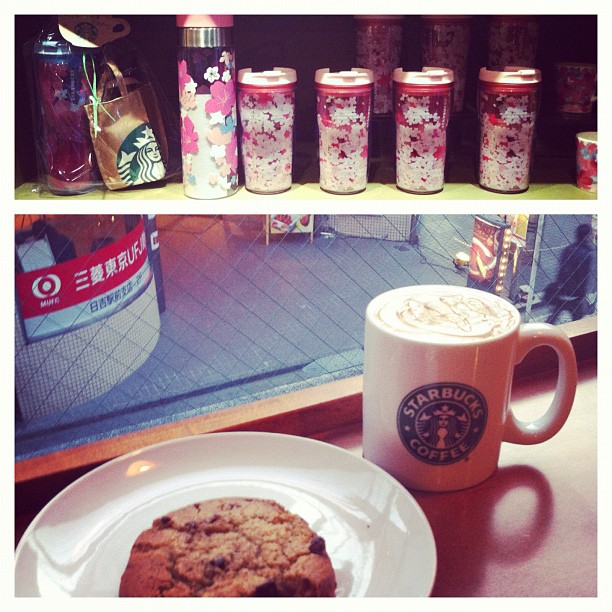 Collection printemps Sakura au #starbucks