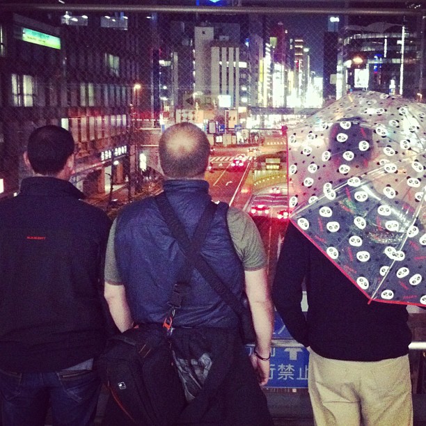 Comment repérer des participants au Tokyo Safari : le parapluie panda !