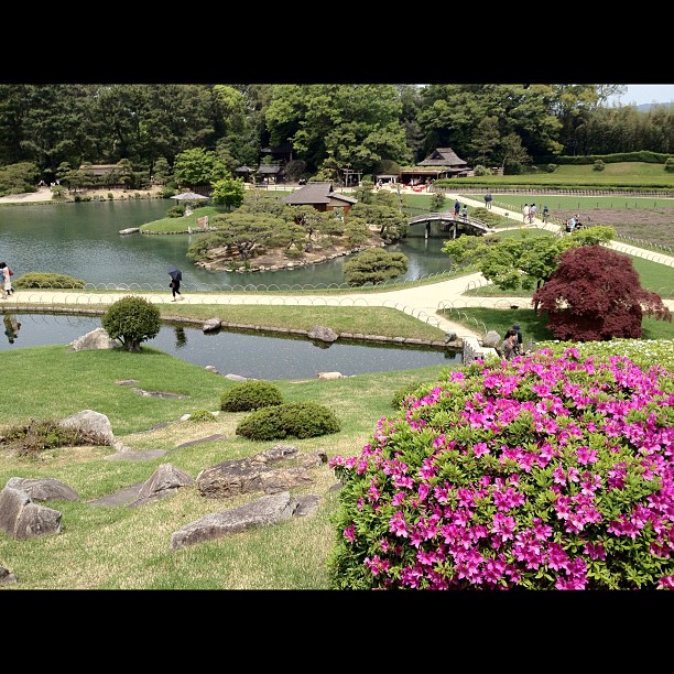 En direct du Korakuen d’Okayama