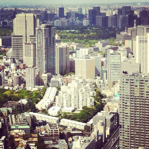 Quelqu’un sait ce que c’est cet ensemble de bâtiments blanc en plein Tokyo ?