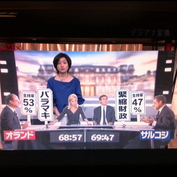 Ah non ! Quand j’allume la TV japonaise c’est pas pour voir ça… :-p