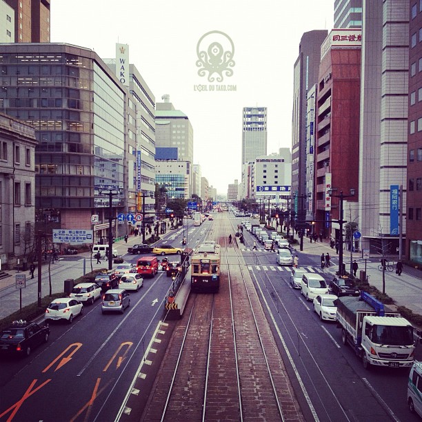 Oui, on a des buildings à Hiroshima ♪( ´θ｀)ノ