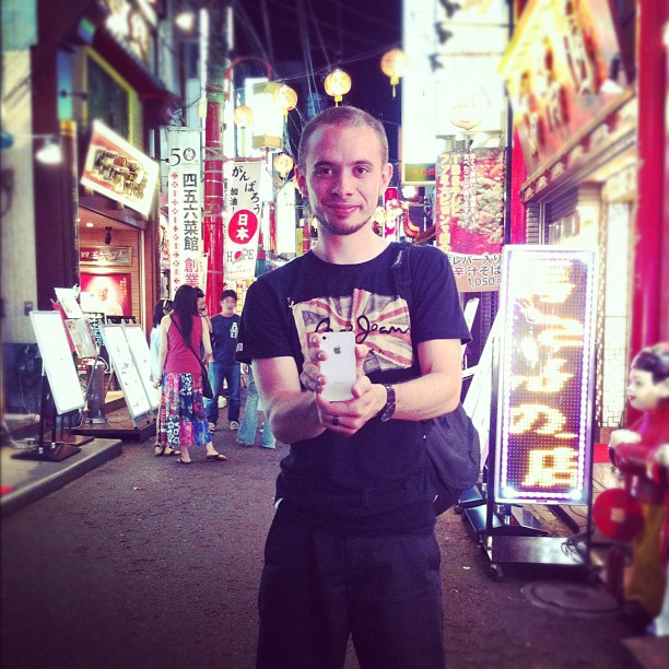 Crosstweeting avec @tanukitsuneko dans le Chinatown de Yokohama