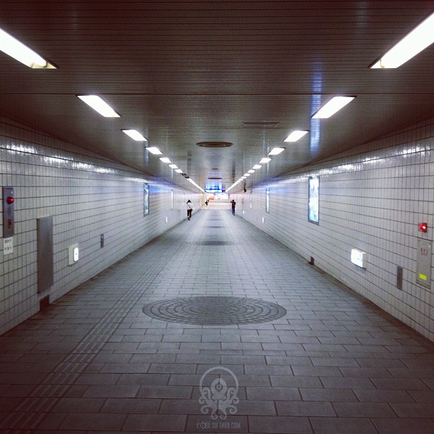 Le souterrain, une autre composante du Japon.