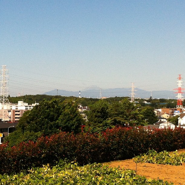 #fujireport : c’est rare de voir aussi bien le Fuji San l’été ! Profitez-en bien ;)