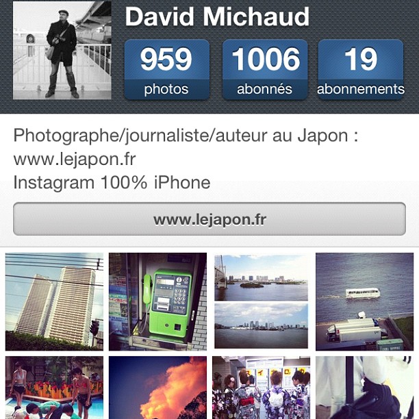 Oh ! J’ai passé la barre des 1000 abonnés sur mon profil Instagram ! Merci à tous !