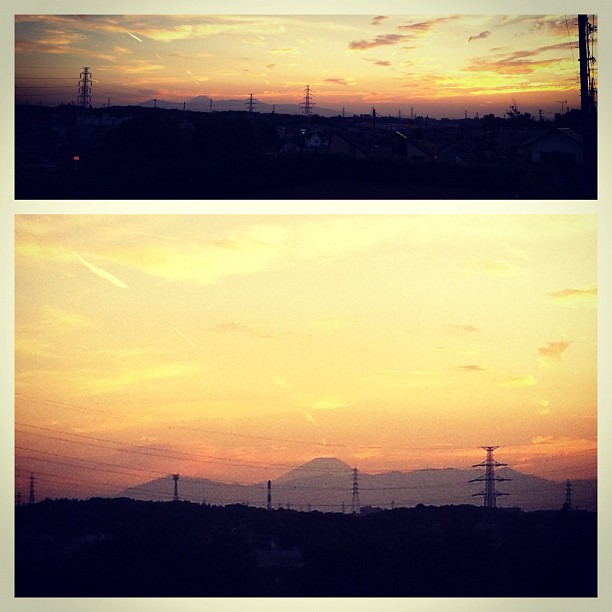 #fujireport : si tous les jours le Fuji est visible comme ça, l’été nippon ne sera plus le même ! cc @horizonsdujapon