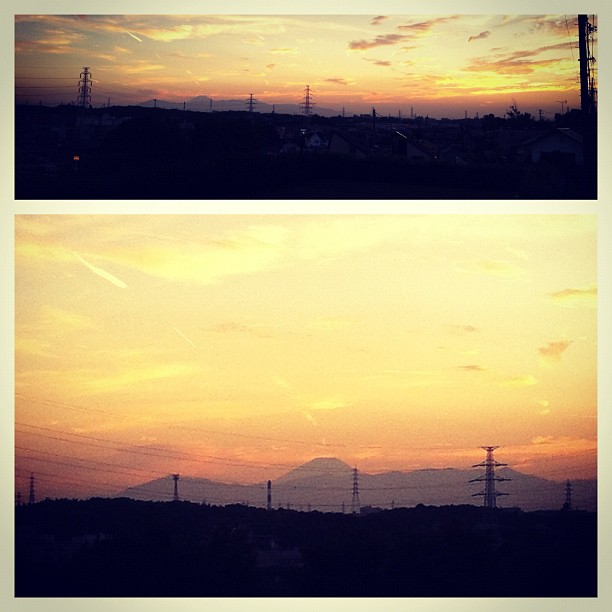 #fujireport : si tous les jours le Fuji est visible comme ça, l’été nippon ne sera plus le même ! cc @horizonsdujapon