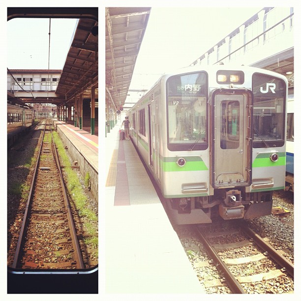 Let’s Go pour la plage ! Beau soleil sur Niigata… et dire qu’à Tokyo il pleut des cordes !