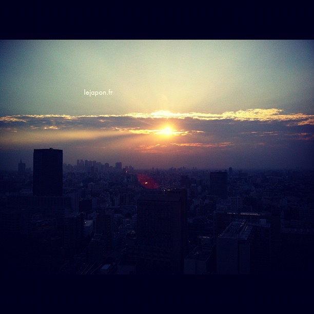 Depuis Tokyo on vous envoie le soleil en Europe…