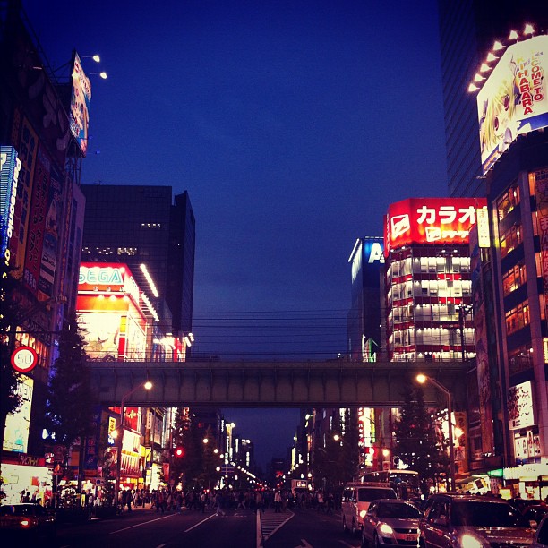 En attendant les couleurs de l’automne, je profite de celles d’Akihabara ! Et vous ?