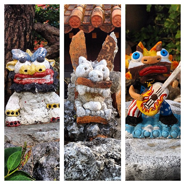 Vous connaissez les délirants Shisa d’Okinawa ?