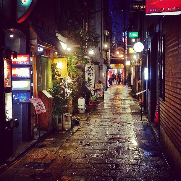 Ambiance nocturne d’Osaka