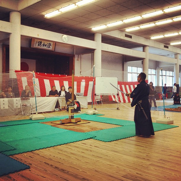 La voie du Samurai au Dojo du château d’Osaka