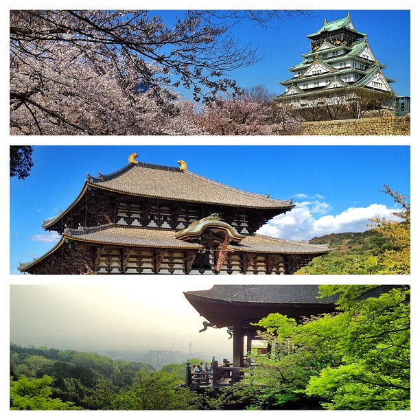 Osaka, Nara, Kyoto : le triangle d’or du Japon