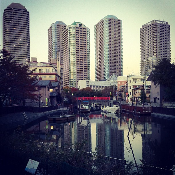Tokyo entre p’tit village et immeubles