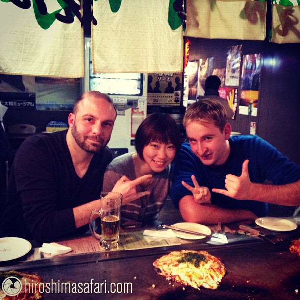 L’okonomiyaki d’Uno-san obligatoire pour @tigroumeow @jingurbex