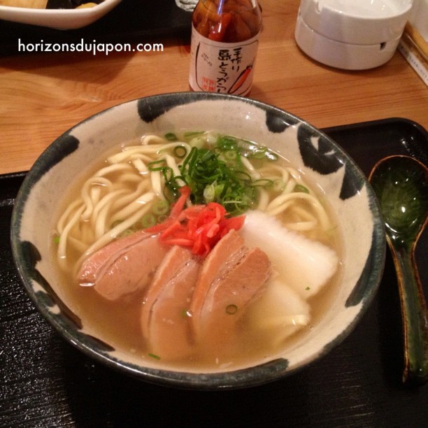 Aujourd’hui à midi c’est Okinawa Soba !