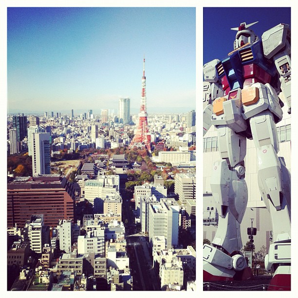 Ça fait du bien de retrouver Tokyo sous ce ciel bleu !