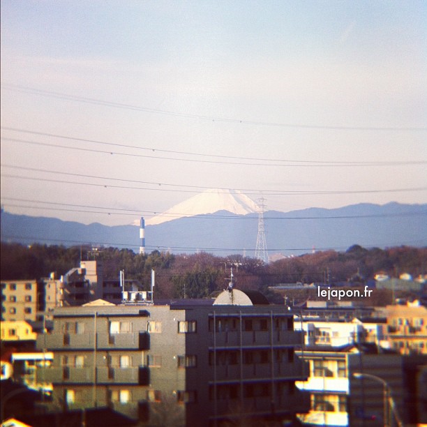 #fujireport #findumonde #21122012 : bon, le Fuji est calme ce matin… Pas d’éruption volcanique dans l’immédiat !