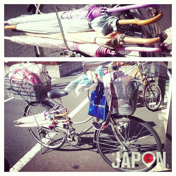 En France on a des voitures suréquipées… Au Japon on a des vélos !