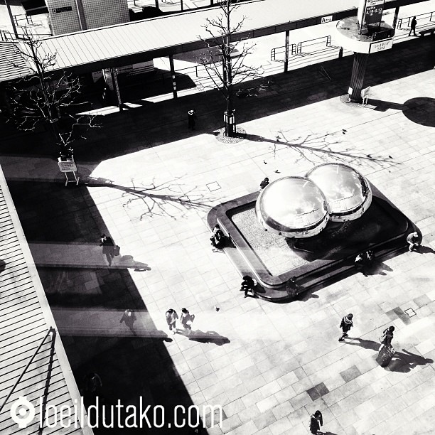 Hiroshima en noir et blanc.