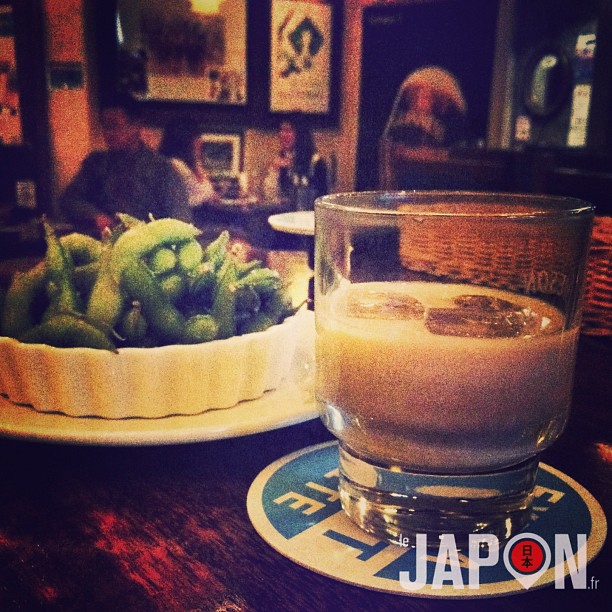 Baileys avec des Edamame… Pas de doute, je suis dans un Pub Irlandais au Japon !