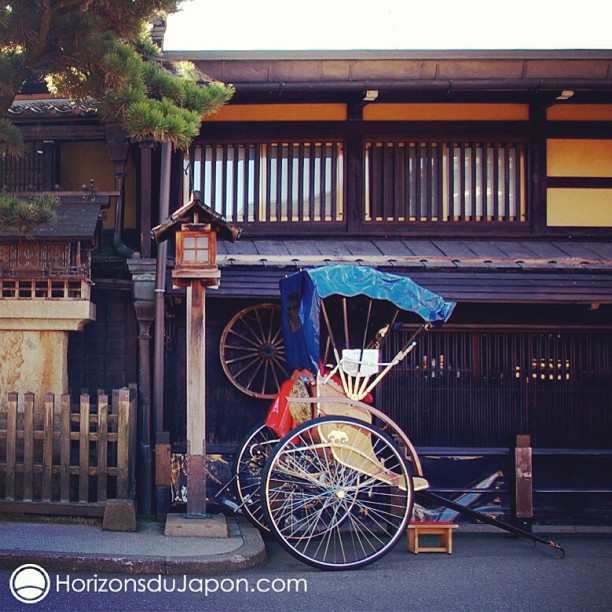 Un Rickshaw à Takayama