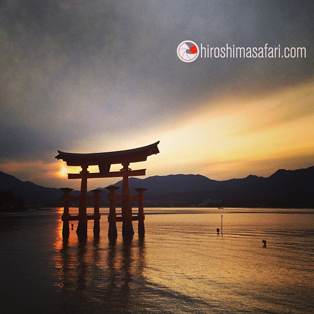 Le torii de Miyajima n’as pas besoin de sakura :D