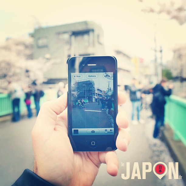 Peu importe l’appareil, on assure pour les spots photos Sakura ;) Japon Safari