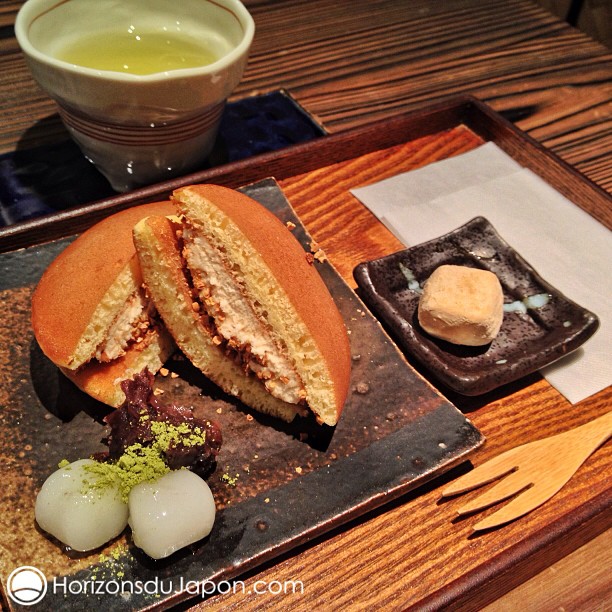 Je teste une adresse à Kyoto. Ici Dorayaki au Kinako